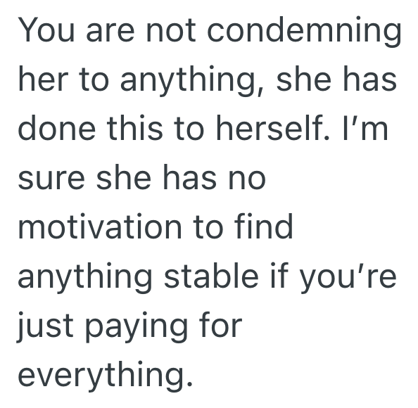 Screenshot 2025 06 17 at 1.09.15 PM He Doesnt Want His Girlfriend To Live With Him Anymore, But If He Kicks Her Out Shell End Up At A Homeless Shelter